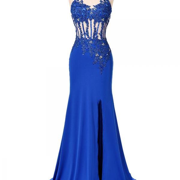 Silver Long Sequin Evening Dress V Neck Cheap Evening Gowns Sleeveless